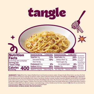 Samyang Tangle Garlic Oil Pasta Bowl