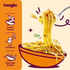 Samyang Tangle Garlic Oil Pasta