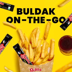 Samyang Buldak Stick Sauce.