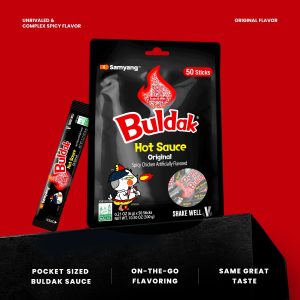 Samyang Buldak Stick Sauce.