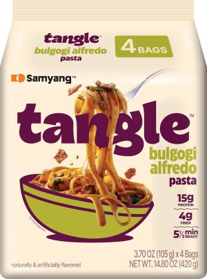 Samyang Tangle Bulgogi Alfredo Pasta