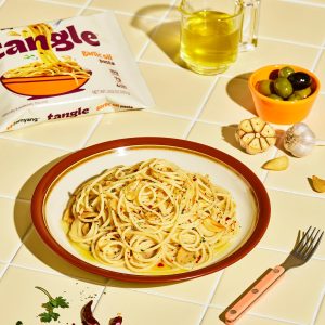 Samyang Tangle Garlic Oil Pasta