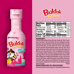 Samyang Bulldark Spicy Chicken Roasted Sauce.