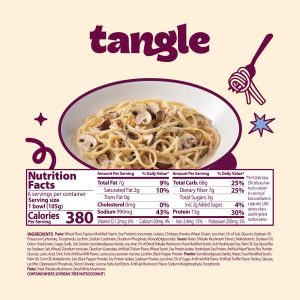 Samyang Tangle Creamy Mushroom Pasta Bowl