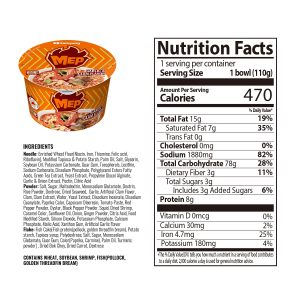 MEP Garlic and Clam Flavor.